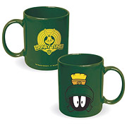 Looney Tunes Marvin the Martian Face Green Mug